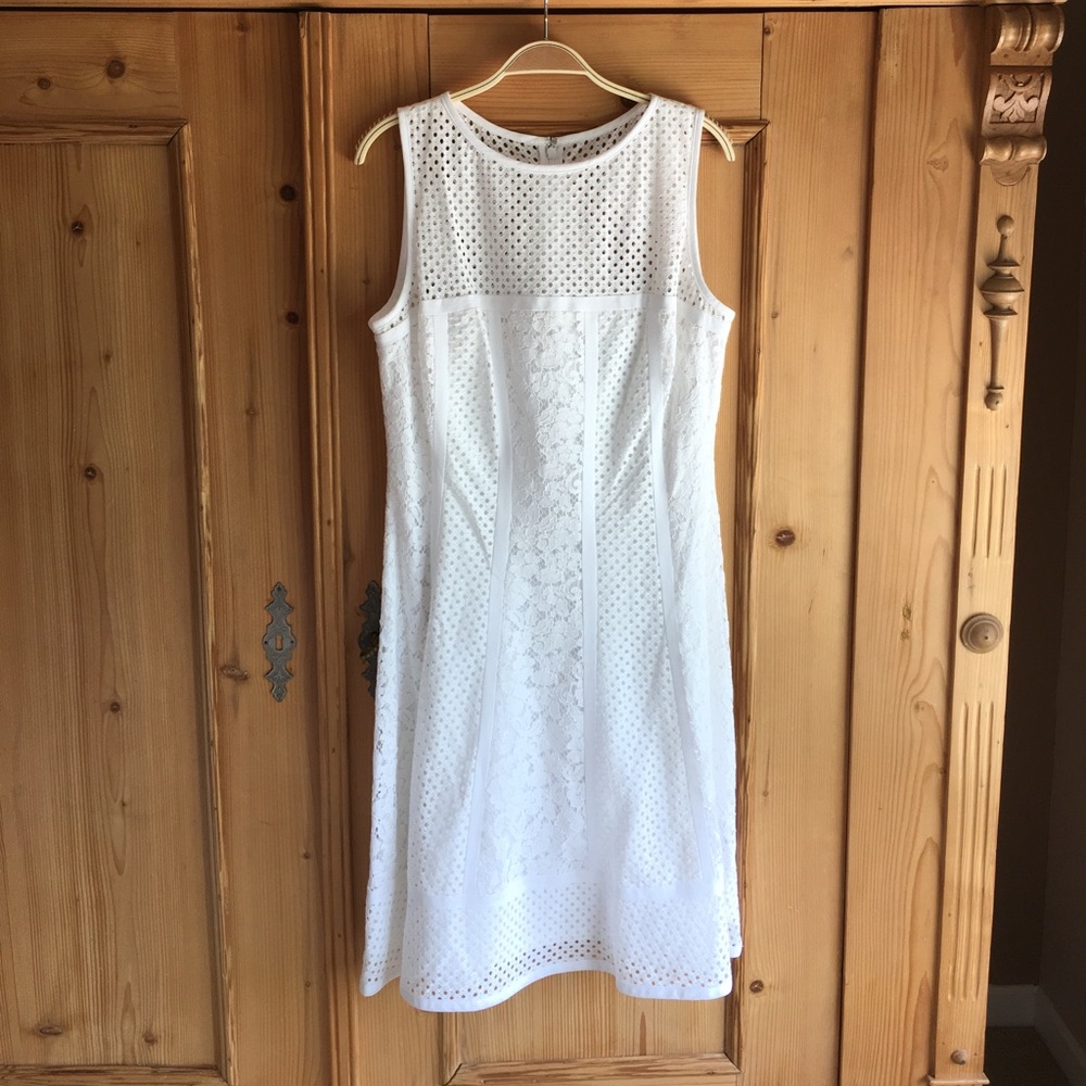 White lace Ralph Lauren dress
